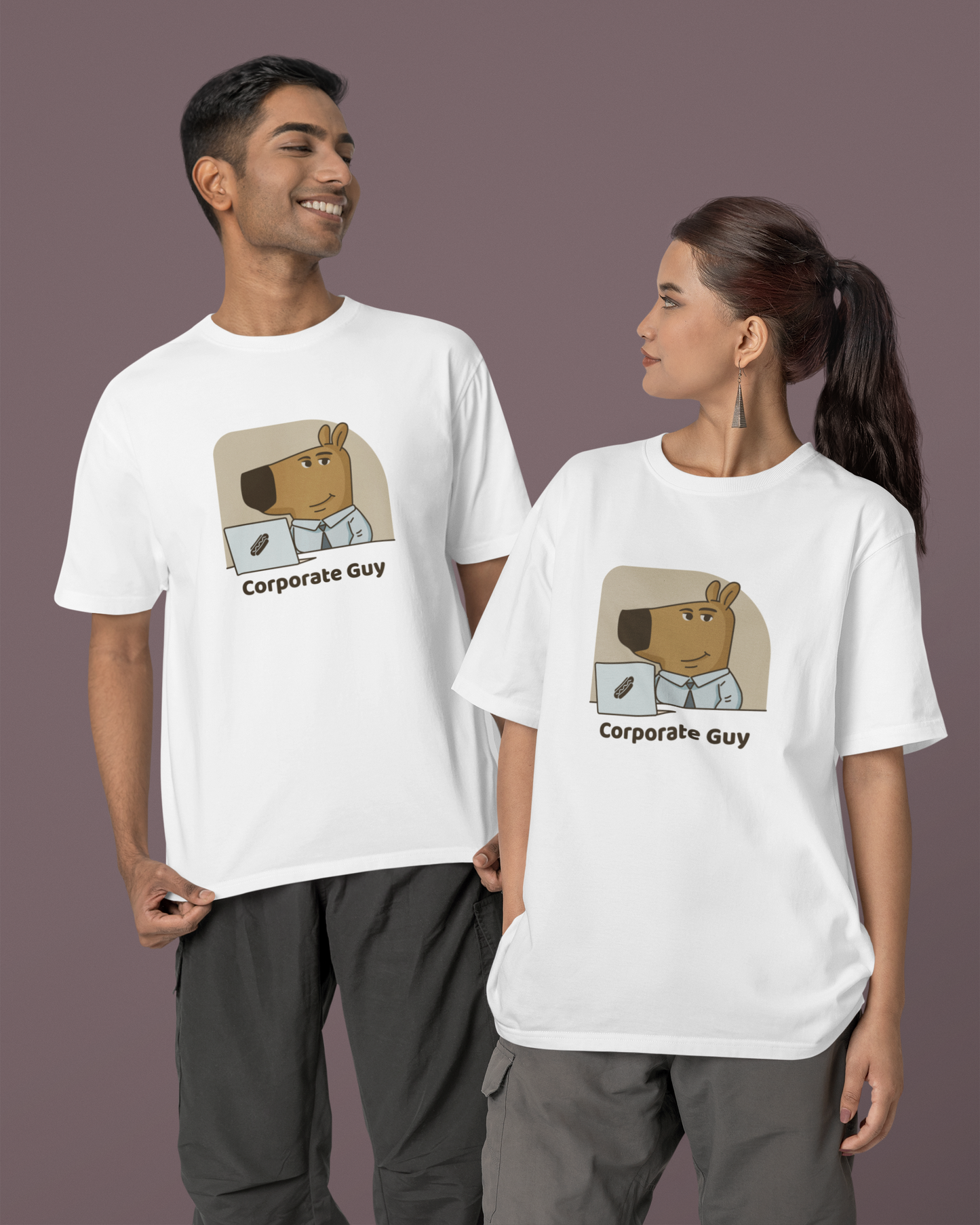 Corporate Guy unisex oversized