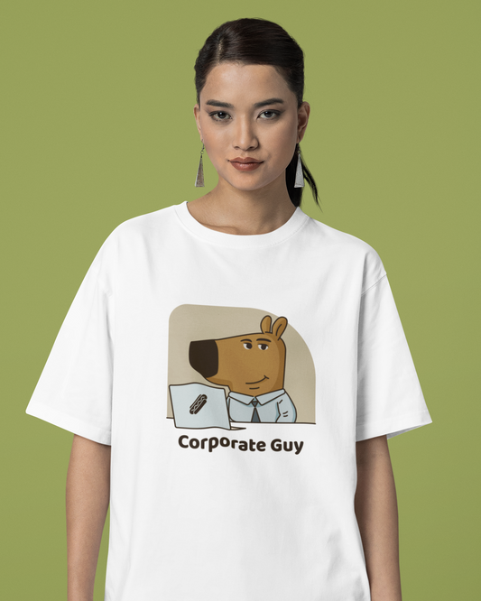Corporate Guy unisex oversized